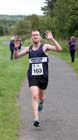 Steve Rankin (Sunderland Strollers) wins the Prudhoe Miners Race.